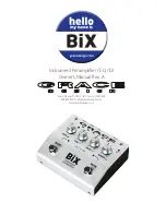 Предварительный просмотр 1 страницы Grace BiX Owner'S Manual