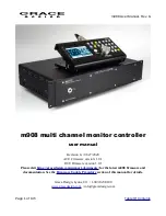 Предварительный просмотр 1 страницы Grace m908 User Manual