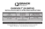 Grace PESDs CHEKVOLT R-3MT-VI Installation Manual & Operating Instructions предпросмотр