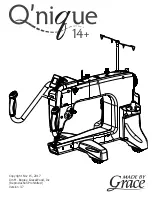 Grace Q'nique 14+ Manual preview