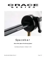 Предварительный просмотр 1 страницы Grace Spacebar User Manual