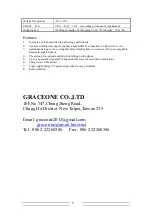 Preview for 7 page of Graceone ERT-HMD-6145 User Manual
