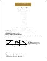 Gracious Home GH3024DR-WH Assembly Instructions Manual предпросмотр