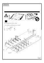 Preview for 3 page of Gracious Home GH3024DR-WH Assembly Instructions Manual