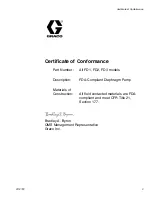 Preview for 3 page of Graco 1040 FDA Instructions-Parts List Manual