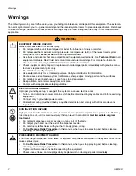 Preview for 2 page of Graco 116123 Instructions-Parts List Manual