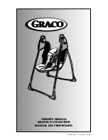 Preview for 1 page of Graco 1230alb - Hideaway Infant Swing Owner'S Manual