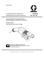 Preview for 1 page of Graco 127649 Instructions Manual