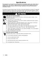 Preview for 2 page of Graco 150 RPX Operating Instructions Manual