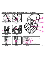 Предварительный просмотр 25 страницы Graco 1749820 - ComfortSport Convertible Car Seat Mitchell Instruction Manual