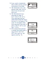 Preview for 13 page of Graco 1750365 - 1 Second Ear Thermometer Owner'S Manual