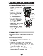 Предварительный просмотр 32 страницы Graco 1751929 - Cozy Cline Toddler Booster Car Seat Owner'S Manual