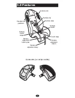 Preview for 5 page of Graco 1753334 - Platinum Cargo Booster Car Seat Owner'S Manual