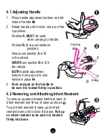 Preview for 52 page of Graco 1756485 - Stylus Travel System Owner'S Manual