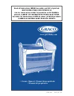 Предварительный просмотр 1 страницы Graco 1757431 Owner'S Manual