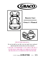 Graco 1757861 - Highback Booster Girls Rock Owner'S Manual preview