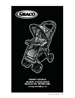 Предварительный просмотр 1 страницы Graco 1763442 Owner'S Manual