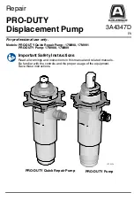 Preview for 1 page of Graco 17M988 Repair Manual