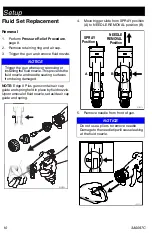 Предварительный просмотр 10 страницы Graco 17P483 Operation, Parts