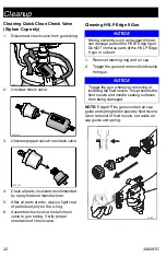 Предварительный просмотр 22 страницы Graco 17P483 Operation, Parts