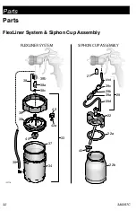 Предварительный просмотр 32 страницы Graco 17P483 Operation, Parts