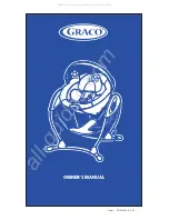 Preview for 1 page of Graco 1925885 Owner'S Manual