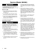 Preview for 8 page of Graco 204464 B Series Instructions-Parts List Manual