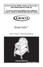 Предварительный просмотр 1 страницы Graco 2046397 Owner'S Manual