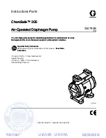 Graco 205PT-P01APT3PTPTPOPT Instructions - Parts Manual preview