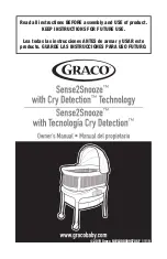 Предварительный просмотр 1 страницы Graco 2110620 Owner'S Manual