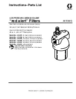 Предварительный просмотр 1 страницы Graco 213057 Instructions-Parts List Manual