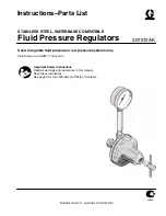 Preview for 1 page of Graco 214706 Instructions-Parts List Manual