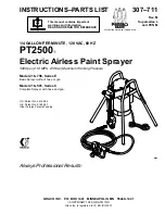 Preview for 1 page of Graco 218-501 Instructions-Parts List Manual