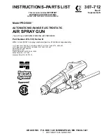 Preview for 1 page of Graco 218-745 Instructions-Parts List Manual