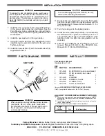 Preview for 2 page of Graco 220–391 Instructions-Parts List