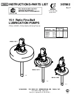 Preview for 1 page of Graco 220170 Instructions-Parts List Manual