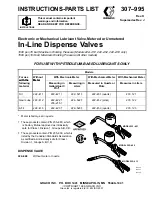 Graco 222-411 Instructions And Parts List preview