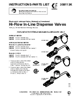 Предварительный просмотр 1 страницы Graco 222441 Instructions-Parts List Manual