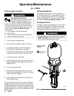 Preview for 12 page of Graco 222837 Instructions-Parts List Manual