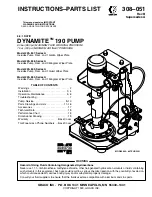 Preview for 1 page of Graco 223-847 Instructions-Parts List Manual