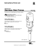 Preview for 1 page of Graco 223843 Instructions Manual