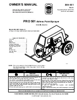 Graco 224-605 Owner'S Manual preview