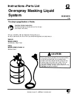 Preview for 1 page of Graco 224825 Instructions Manual