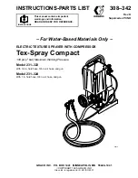 Preview for 1 page of Graco 231-323 Instructions-Parts List Manual