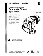 Preview for 1 page of Graco 233670 Instructions-Parts List Manual