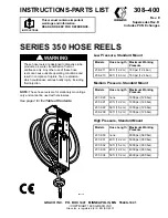 Preview for 1 page of Graco 237020 Instructions-Parts List Manual
