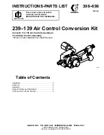 Graco 239-139 Instructions-Parts List preview