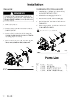 Preview for 2 page of Graco 239-139 Instructions-Parts List