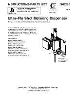 Предварительный просмотр 1 страницы Graco 243348 Instructions-Parts List Manual