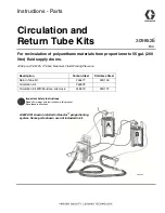 Graco 246477 Instructions-Parts List предпросмотр